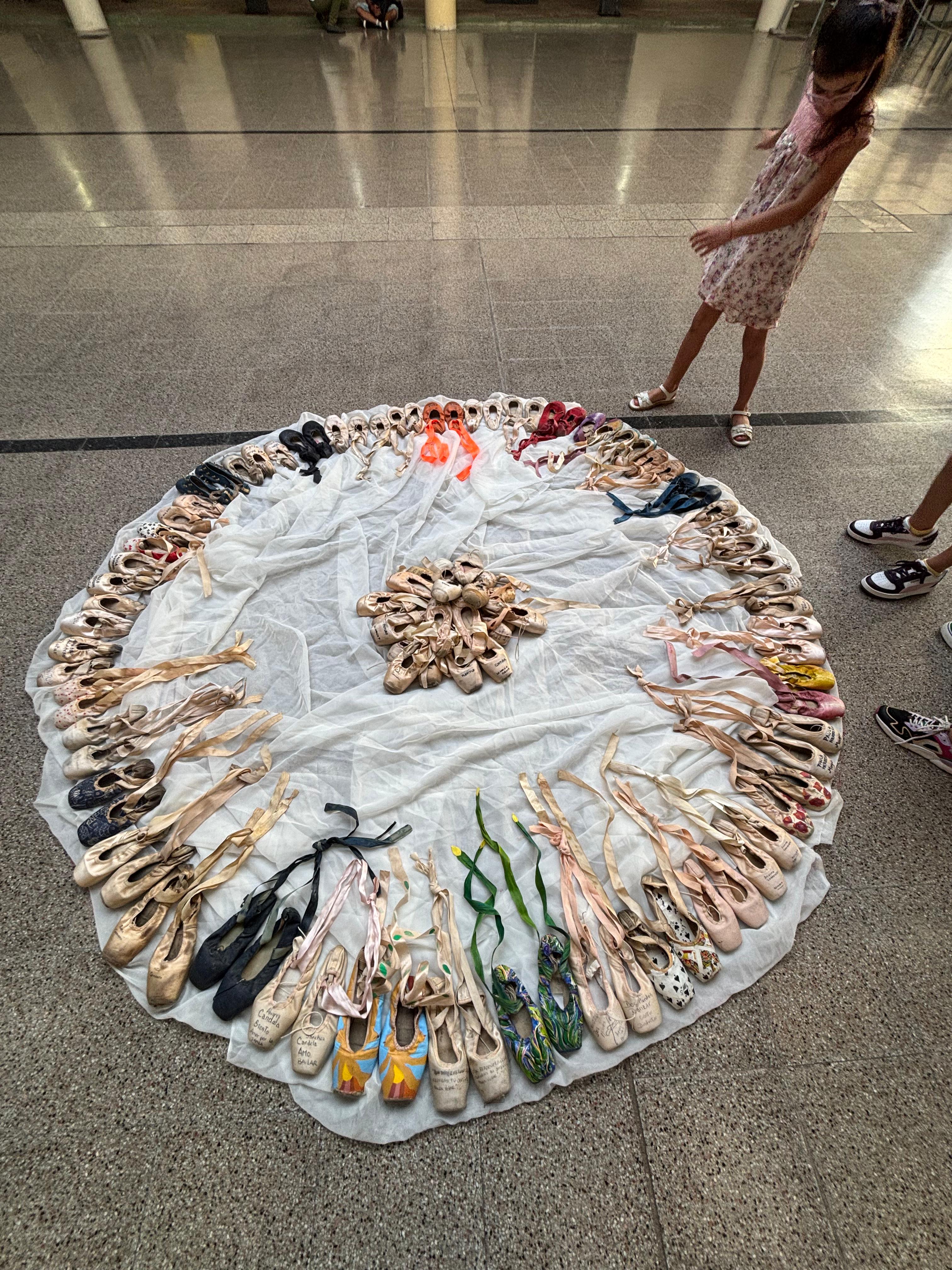 Círculo de Zapatillas de Ballet